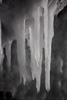 icicles in the sea cave - 