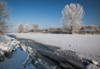 wintery landscape - niederrhein