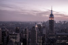 empire state building - view from the top of the rocks