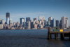 view from liberty island - 