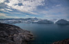 ilulissat ice fjord - ice of the sermeq kujalleq glacier - most productive glacier in the northern hemisphere