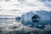 ilulissat ice fjord - ice of the sermeq kujalleq glacier - most productive glacier in the northern hemisphere