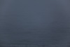 water and fog - atlantic ocean in between greenland and canada