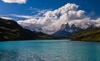 torres del paine - (view from webber-bridge)