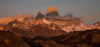 mount fiz roy at sunrise - argentina
