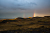 torres del paine national parc on a rainy morning - 