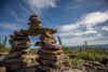 along dempster highway - yukon territories, canada