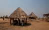 zambian village - selling coal